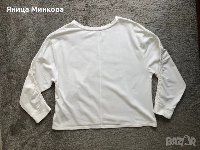 Дамска блуза с 7/8 ръкав, снимка 4 - Блузи с дълъг ръкав и пуловери - 50702485