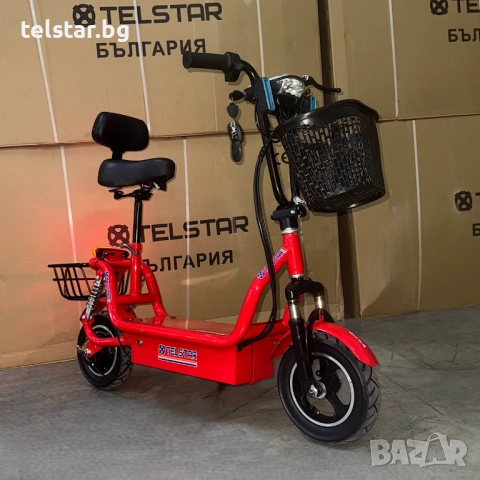 Електрически сгъваем скутер Telstar 300-4 PRO MINI HARLEY Нов модел 2025, високопроизводителни батер, снимка 8 - Мотоциклети и мототехника - 52426053