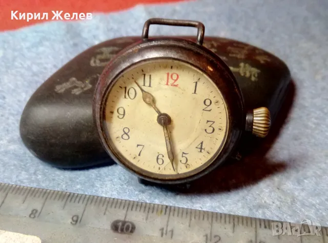 Стар РЯДЪК КОЛЕКЦИОНЕРСКИ МОДЕЛ НЕМСКИ ДЖОБЕН ЧАСОВНИК ПРЕПРАВЕН на РЪЧЕН 47628, снимка 11 - Антикварни и старинни предмети - 48288535