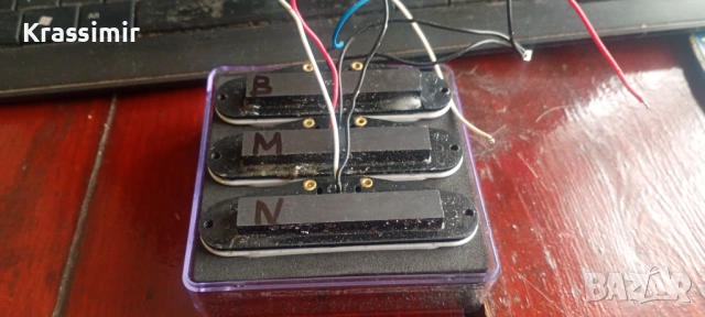 Ceramic Single Coil Pickup Set. Адаптери за китара., снимка 2 - Китари - 53054387