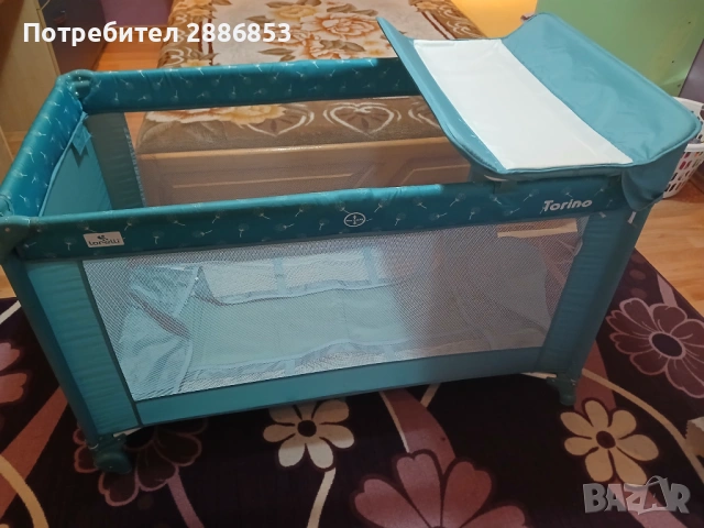 Бебешка кошара на Lorelli,на две нива ,в добро състояние , снимка 2 - Бебешки легла и матраци - 53587102