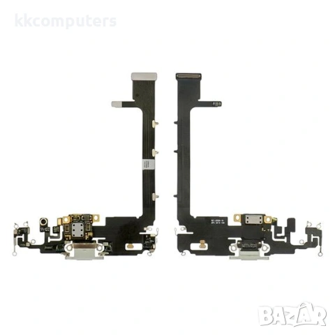 Лентов кабел за APPLE iPhone 11 Pro Max с бял конектор зареждане, микрофон Original