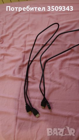 HDMI кабели-HAMA, снимка 2 - Кабели и адаптери - 44473552