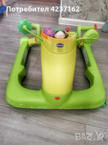 CHICCO Проходилка 3в1 123 GREEN, снимка 2 - Проходилки - 56118841