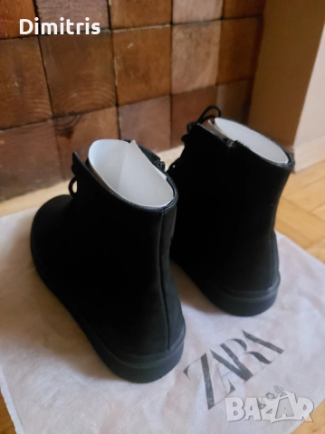  Високи кожени кецове, снимка 6 - Кецове - 52778155