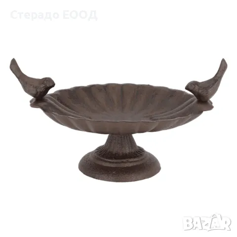 НАСТОЛНА ХРАНИЛКА ОТ ЧУГУН С ПТИЦИ, снимка 2 - Други - 50084168