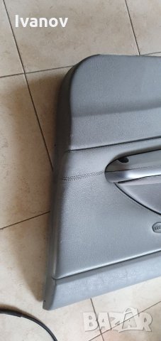 Дясна кора за врата сива естествена кожа за бмв е46 купе кабрио , снимка 7 - Части - 34713213