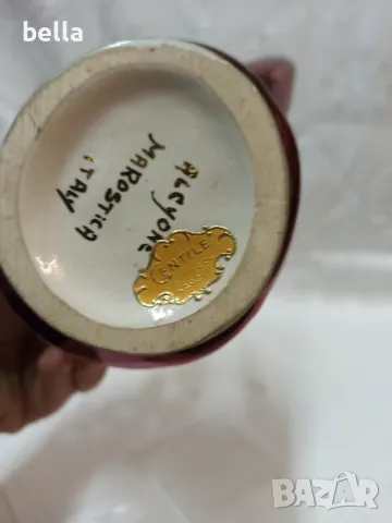 Рядка каничка за мляко или др във формата на рицарски шлем -Luigi Carron Alcyone Marostica Italy, снимка 8 - Антикварни и старинни предмети - 49646610