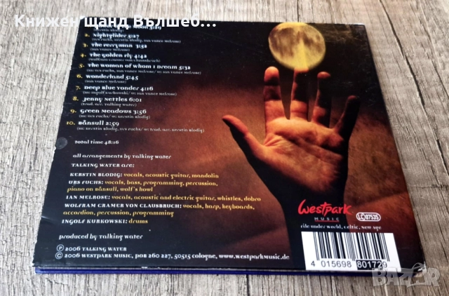 Компакт Дискове - Поп - Рок: Talking Water – Power Of The Moon - CD Digipack, снимка 2 - CD дискове - 51894187