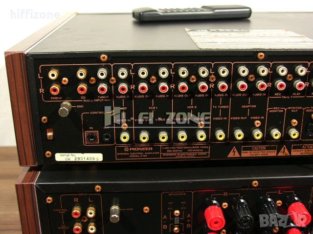  Комплект Pioneer c-90 / m-90 , снимка 11 - Ресийвъри, усилватели, смесителни пултове - 53708188