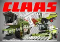CLAAS земеделска механизация стикери, снимка 1