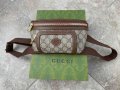 Чантичка за кръст Гучи Оригинална Supreme Кожа Колан Gucci Belt Bag, снимка 1 - Чанти - 38411015