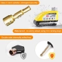 Нов Алармен диск заключване 110dB за мотор, колело и скутер Аларма Кражба, снимка 4
