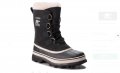 туристически ботуши  Sorel Caribou Black NL1005-011 номер 40 , снимка 2