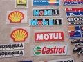 Винилов стикер лепенка Honda Elf Mobil 1 Repsol Castrol Motul CRV HRC YOSHIMURA за кола мотор, снимка 5