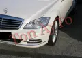 Капаци Фарове Мерцедес W221 2009 - 2013 S Class LCI Фейслифт Стъкла Фарове Капаци, снимка 13