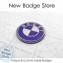 Къстъм BMW емблеми "BEAST - Purple" комплект, снимка 1