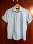 Мъжка риза с къс ръкав – светлосиня, като нова, снимка 1