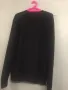 Вълнен италиански пуловер,марка SISLEY, размер„ L „, черен,с дълъг ръкав, обло деколте, зимен, снимка 3