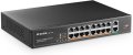 MokerLink 16-портов PoE switch с 2 Gigabit Uplink Ethernet порт, снимка 1 - Суичове - 41905052