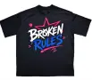Тениска "Broken rules" I, снимка 1