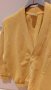 Жилетка Benetton size XL, 100% памук, жълт цвят, снимка 3