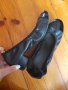 Дамски обувки на нисък ток с лак и ластик , снимка 1 - Дамски обувки на ток - 42461364