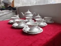 Разкошен порцеланов сервиз за чай -Полша- пълен комплект, снимка 2