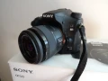 Sony a68 (IBIS: 5-осева стаб. на матрицата) + 18-55mm, снимка 1