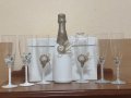 Сватбен чаши, снимка 1 - Сватбени аксесоари - 44411995