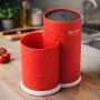 Стойка за ножове и кухненски прибори Edenberg EB-5105, снимка 5