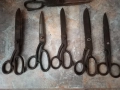 Седем броя стари ножици , снимка 2