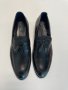  Мъжки кожени официални обувки - Черни - 42, снимка 2