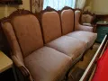 диван винтидж от масив с дърворезба , снимка 3