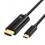 CHOETECH USB C към HDMI кабела (4K @ 60Hz), USB Type C Thunderbolt 3 към HDMI кабел - 3 метра