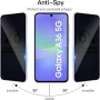 Privacy 5D Стъклен протектор за Samsung Galaxy A36 A56- Anti Spy, снимка 4