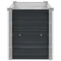 vidaXL Градинска висока леха антрацит 100x40x45 см поцинкована стомана, снимка 5
