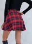Модна дамска ежедневна кадифена пола с висока талия, 2цвята - 023, снимка 4