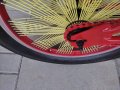 Продавам колела внос от Германия велосипед BMX AVIGO PREMIUM 20 цола дискови спирачки 140 спици, снимка 16