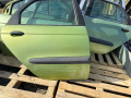 Задна дясна зелена врата Рено Сценик 1 Renault Scenic I, снимка 2