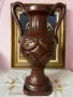 Голяма керамична амфора с невероятен релеф.Перфектно състояние., снимка 5