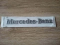 сребрист надпис Mercedes-Benz голям размер, снимка 1