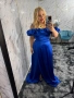 Дълги елегантни ,сатенени официални рокли , снимка 5