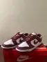 Оригинални Nike Dunk Low – бяло / бордо 43/27.5см, снимка 1