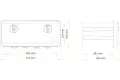 Кутия за инструменти Daken JUST 75 L 750 x 350 x 450 mm, снимка 3