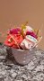 🌺 Ръчно изработени саксии с цветя от бебешки чорапки 🌼, снимка 5