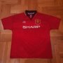 Manchester United - Umbro - Cantona 7 - season 1994/1995 - Манчестър юнайтед - Умбро, снимка 1 - Футбол - 41487268