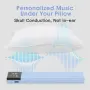 Bluetooth говорител за под възглавница – Bone Conduction Sleep Speaker 36 звука 650mAh Bluetooth, снимка 10