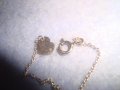 СРЕБЪРНО СЪРЧИЦЕ с НЕЖНА СРЕБЪРНА ВЕРИЖКА СРЕБРО 925 УКРАШЕНИЕ БИЖУ 25641, снимка 6