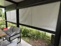 Ветроупорни завеси ветробрани PVC кристал винил найлон барбекю шатри тенти навеси, снимка 8
